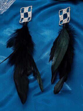 Alexis Bittar Feather Collection Stud Earrings